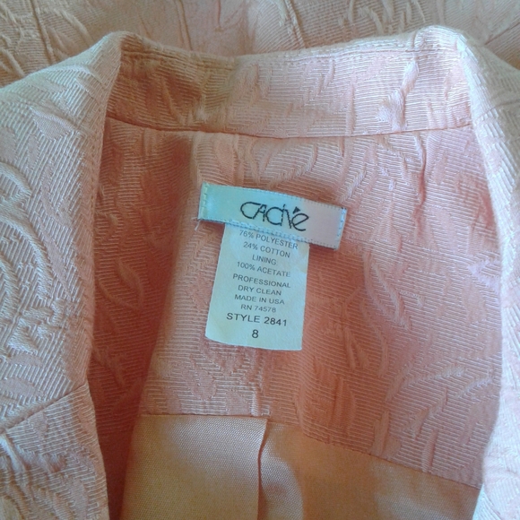 Peach blazer size 8 🌟 - Picture 4 of 6